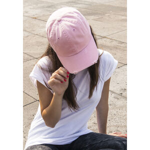 Urban Classics Low Profile Destroyed Cap pink - UNI