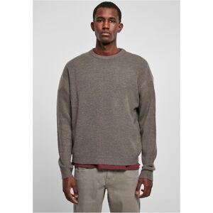 Urban Classics Oversized Chunky Sweater asphalt - 5XL