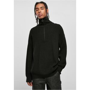 Urban Classics Oversized Knitted Troyer black - S