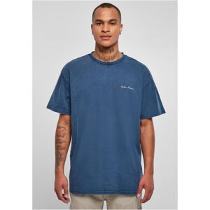 Urban Classics Oversized Small Embroidery Tee spaceblue - 3XL