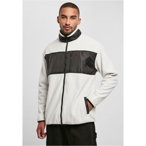 Urban Classics Patched Micro Fleece Jacket wolfgrey - L