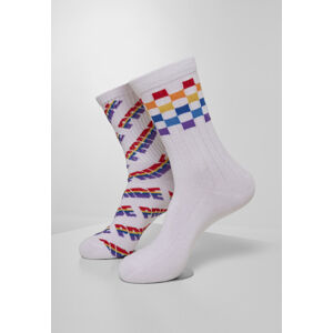 Urban Classics Pride Racing Socks 2-Pack multicolor - 47–50