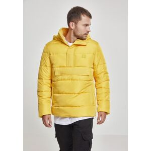 Urban Classics Pull Over Puffer Jacket chrome yellow - XXL
