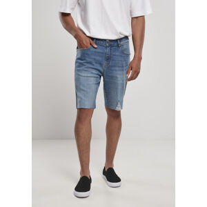 Urban Classics Relaxed Fit Jeans Shorts light destroyed washed - 32