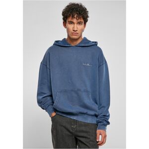 Urban Classics Small Embroidery Hoody spaceblue - S