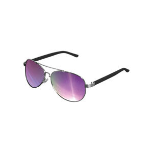 Urban Classics Sunglasses Mumbo Mirror silver/purple - UNI