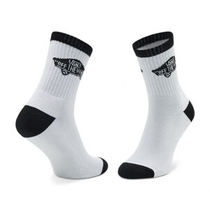 Ponožky VANS ART HALF CREW (6.5-9, 1P) WHITE-BLACK - UNI