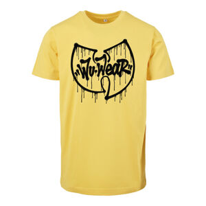 Wu-Wear Wu Wear Dripping Logo Tee yellow - XS